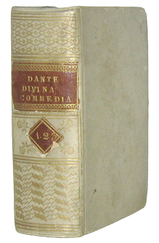 Dante Alighieri - La divina commedia con brevi annotazioni - Firenze, presso il Magheri - 1825 Dante Alighieri - La divina commedia con brevi annotazioni - Firenze, presso il Magheri - 1825