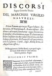 La ragion di Stato nel Seicento: Virgilio Malvezzi - Discorsi sopra Cornelio Tacito - Venezia 1635 La ragion di Stato nel Seicento: Virgilio Malvezzi - Discorsi sopra Cornelio Tacito - Venezia 1635
