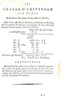 Piazze di cambio europee: Ruelle - Op�rations des changes des principales places de l'Europe - 1799 Piazze di cambio europee: Ruelle - Op�rations des changes des principales places de l'Europe - 1799