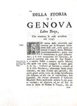 Giovanni Francesco Doria - Della storia di Genova - Modena 1750 (seconda e definitiva edizione) Giovanni Francesco Doria - Della storia di Genova - Modena 1750 (seconda e definitiva edizione)