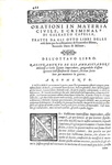 Remigio Nannini - Orationi in materia civile e criminale - Venezia, Giolito 1562 (prima edizione) Remigio Nannini - Orationi in materia civile e criminale - Venezia, Giolito 1562 (prima edizione)
