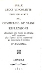 L'Illuminismo a Milano: Pietro Verri - Opere filosofiche ed economiche - Londra 1801 L'Illuminismo a Milano: Pietro Verri - Opere filosofiche ed economiche - Londra 1801