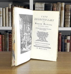 Titus Lucretius Carus - De rerum natura libri sex - Lutetiae Parisiorum 1754 (con 7 tavole) Titus Lucretius Carus - De rerum natura libri sex - Lutetiae Parisiorum 1754 (con 7 tavole)
