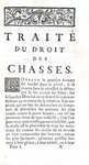 La disciplina della caccia nel Settecento in Francia: Code des chasses - A Paris 1753 La disciplina della caccia nel Settecento in Francia: Code des chasses - A Paris 1753