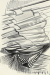 Vittorio Corona - Solo libri in testa. Studio - anni Venti/Trenta (tecnica mista su carta) Vittorio Corona - Solo libri in testa. Studio - anni Venti/Trenta (tecnica mista su carta)
