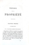 Sul diritto di propriet�: Jean Baptiste Victor Proudhon - Theorie de la propriete - Paris 1866 Sul diritto di propriet�: Jean Baptiste Victor Proudhon - Theorie de la propriete - Paris 1866