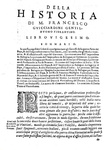 Francesco Guicciardini - Della historia d'Italia libri XX - Venezia, presso G. A. Bertano - 1580