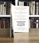 Montesquieu - Consid�rations sur les causes de la grandeur des Romains - 1734 (rara prima edizione) Montesquieu - Consid�rations sur les causes de la grandeur des Romains - 1734 (rara prima edizione)