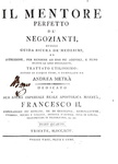 Andrea Metr� - Il mentore perfetto dei negozianti - Trieste 1793 (5 volumi - rara prima edizione) Andrea Metr� - Il mentore perfetto dei negozianti - Trieste 1793 (5 volumi - rara prima edizione)