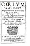 La dinastia asburgica: Ciampalantes - Coelum austriacum romanorum caesarum - 1670 (bella legatura) La dinastia asburgica: Ciampalantes - Coelum austriacum romanorum caesarum - 1670 (bella legatura)