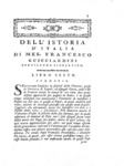 Un classico della storiografia italiana: Francesco Guicciardini - Della istoria d'Italia - 1775