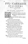 Julius Caesar Scaliger - Poematia ad illustriss. Constantiam Rangoniam - 1546 (rara prima edizione) Julius Caesar Scaliger - Poematia ad illustriss. Constantiam Rangoniam - 1546 (rara prima edizione)