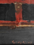 Maurice-Henri Gaudefroy - Vanitas (Memento mori) - circa 1930 (olio su tavola)