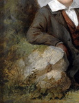 Theodor Josef Petter - Ritratto di un giovane con libro - 1848 (olio su tavola) Theodor Josef Petter - Ritratto di un giovane con libro - 1848 (olio su tavola)