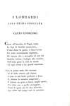 Tommaso Grossi - I lombardi alla prima crociata - Milano 1826 (prima edizione - brossure conservate)