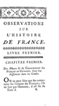 Mably - Observations sur l'histoire de France - A Geneve 1765 Mably - Observations sur l'histoire de France - A Geneve 1765