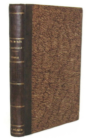 Thomas More - Du meilleur gouvernement possible ou la nouvelle isle d'Utopie - A Paris 1789 Thomas More - Du meilleur gouvernement possible ou la nouvelle isle d'Utopie - A Paris 1789
