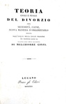 Gioja, Teoria civile e penale del divorzio, 1841 - Guizot, De la d�mocratie en France, 1849 Gioja, Teoria civile e penale del divorzio, 1841 - Guizot, De la d�mocratie en France, 1849