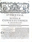 Il Corpus juris civilis di Giustiniano curato da Christoph H. Freiesleben (il Ferromontano) - 1775 Il Corpus juris civilis di Giustiniano curato da Christoph H. Freiesleben (il Ferromontano) - 1775
