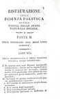 Karl Ludwig von Haller - Ristaurazione della scienza politica - 1827 (rara prima edizione italiana) Karl Ludwig von Haller - Ristaurazione della scienza politica - 1827 (rara prima edizione italiana)