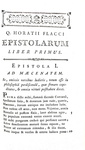 L'opera di Orazio in una bella edizione Barbou: Horatius - Carmina (Satyrarum, Epistolae...) - 1775 L'opera di Orazio in una bella edizione Barbou: Horatius - Carmina (Satyrarum, Epistolae...) - 1775
