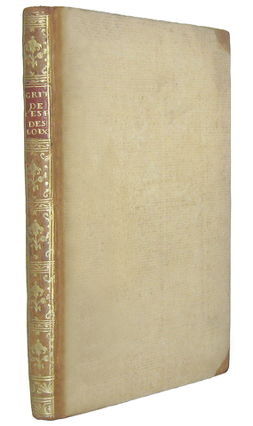 Montesquieu - Defense de l'Esprit des loix & La Roche - Critique - Geneve 1750 (raro - firma Necker) Montesquieu - Defense de l'Esprit des loix & La Roche - Critique - Geneve 1750 (raro - firma Necker)