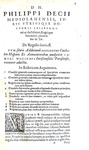 Due maestri di diritto comune: Dynus de Mugello & Philippus Decius - De regulis iuris - Lugduni 1558
