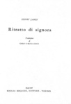 Henry James - Ritratto di signora - Torino, Einaudi 1943 (prima edizione italiana) Henry James - Ritratto di signora - Torino, Einaudi 1943 (prima edizione italiana)