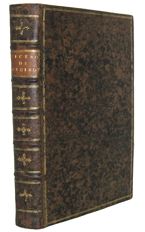 Cicerone - De legibus libri tres - Cambridge 1727 (bellissima legatura coeva) Cicerone - De legibus libri tres - Cambridge 1727 (bellissima legatura coeva)