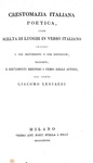 Leopardi - Crestomazia italiana di prosa & Crestomazia italiana poetica - 1827/28 (prime edizioni) Leopardi - Crestomazia italiana di prosa & Crestomazia italiana poetica - 1827/28 (prime edizioni)