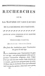 Un grande classico di economia: Adam Smith - Recherches sur la richesse des nations - Paris 1800 Un grande classico di economia: Adam Smith - Recherches sur la richesse des nations - Paris 1800