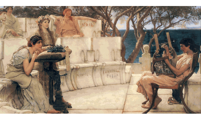 Saffo - Eros ha sconvolto il mio cuore (frammento 42) Saffo - Eros ha sconvolto il mio cuore (frammento 42)