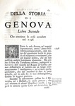 Giovanni Francesco Doria - Della storia di Genova - Modena 1750 (seconda e definitiva edizione) Giovanni Francesco Doria - Della storia di Genova - Modena 1750 (seconda e definitiva edizione)