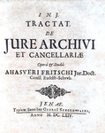 Diritto militare: Fritsch - De transitu militari & De sparsione missilium - 1674 (prime edizioni) Diritto militare: Fritsch - De transitu militari & De sparsione missilium - 1674 (prime edizioni)