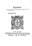 Martin de Azpilcueta (il Navarro) - Relectiones de rescriptis - Commentarius de anno Iobelaeo - 1585