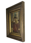 Haynes King - The love letter - 1870/75 (olio su tela) Haynes King - The love letter - 1870/75 (olio su tela)