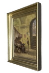Anton von Rotzlatz - Il libraio e il bibliofilo. La trattativa - 1880 circa (olio su tavola lignea) Anton von Rotzlatz - Il libraio e il bibliofilo. La trattativa - 1880 circa (olio su tavola lignea)