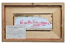 Dino Matteoni - Natura morta. Composizione con libro - 1950/55 circa (olio su tavola) Dino Matteoni - Natura morta. Composizione con libro - 1950/55 circa (olio su tavola)