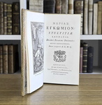 Due capolavori rinascimentali : Erasmus - Stultitiae laudatio & Thomas More - Utopia - Paris 1777 Due capolavori rinascimentali : Erasmus - Stultitiae laudatio & Thomas More - Utopia - Paris 1777