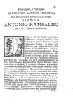 La prima edizione critica dell'opera di Francesco Petrarca: Le rime - Modena 1711 (prima edizione)