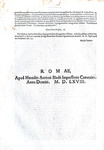 Bolle di Pio IV che disciplina il notariato nello stato pontificio - Roma, Blado 1568 Bolle di Pio IV che disciplina il notariato nello stato pontificio - Roma, Blado 1568