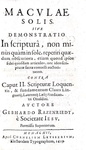 Gebhard Razenriedt - Miscellanea di scritti antiluterani - 1629/30 (sette rare prime edizioni) Gebhard Razenriedt - Miscellanea di scritti antiluterani - 1629/30 (sette rare prime edizioni)