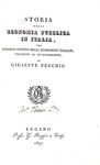 Giuseppe Pecchio - Storia della economia pubblica in Italia - Lugano, Ruggia 1829 (prima edizione) Giuseppe Pecchio - Storia della economia pubblica in Italia - Lugano, Ruggia 1829 (prima edizione)
