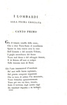 Tommaso Grossi - I lombardi alla prima crociata - Milano 1826 (prima edizione - brossure conservate)
