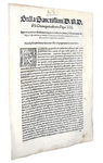 Bolla pontificia di Pio IV che disciplina alcune chiese di Roma - Blado 1562 Bolla pontificia di Pio IV che disciplina alcune chiese di Roma - Blado 1562
