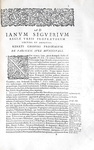 Choppin - De domanio Franciae - De civilibus Parisiorum moribus - De privilegiis rusticorum - 1621 Choppin - De domanio Franciae - De civilibus Parisiorum moribus - De privilegiis rusticorum - 1621