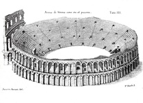Scipione Maffei - Degli anfiteatri - Verona 1728 (rara prima edizione - con 15 belle tavole in rame) Scipione Maffei - Degli anfiteatri - Verona 1728 (rara prima edizione - con 15 belle tavole in rame)