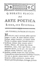 L'opera di Orazio in una bella edizione Barbou: Horatius - Carmina (Satyrarum, Epistolae...) - 1775 L'opera di Orazio in una bella edizione Barbou: Horatius - Carmina (Satyrarum, Epistolae...) - 1775