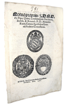 Pio V conferma alla Camera Apostolica il cardinale Alessandro Riario - Roma, Blado 1566 Pio V conferma alla Camera Apostolica il cardinale Alessandro Riario - Roma, Blado 1566