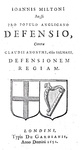 John Milton - Pro populo anglicano defensio (e altre 3 opere) - London 1652/54 (bella legatura) John Milton - Pro populo anglicano defensio (e altre 3 opere) - London 1652/54 (bella legatura)